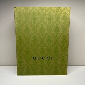 Gucci | Shoe Box | Green | 10.9 W x 14.25 H x 4.75 D inch